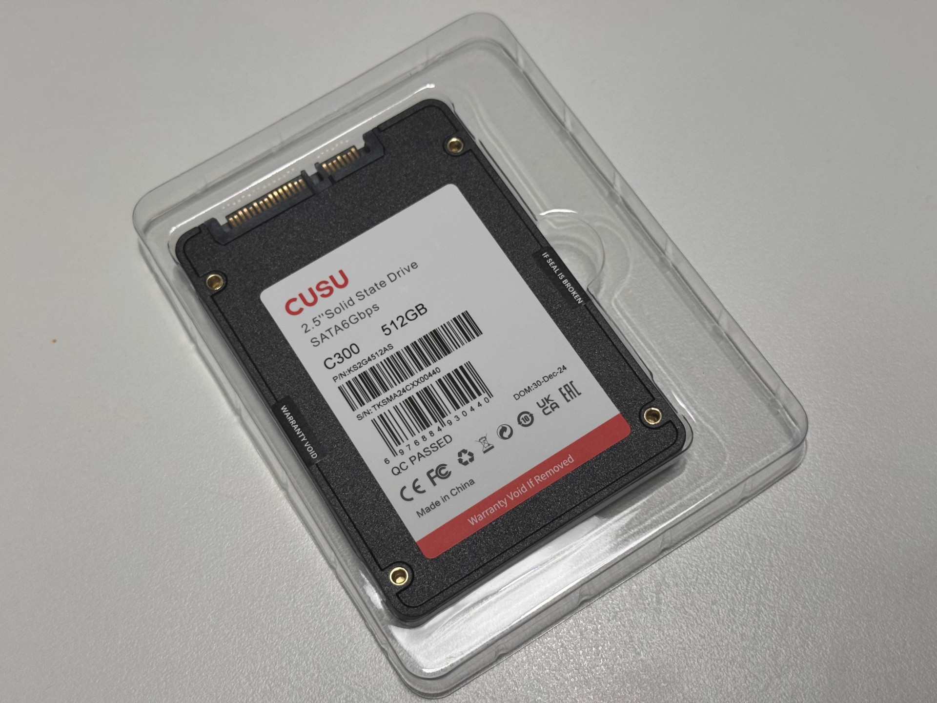 CUSU 512GB SSD 리뷰 - 유저 리뷰
