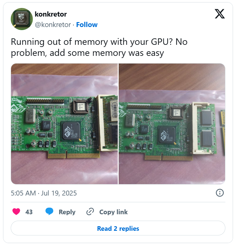 GPU 메모리 확장이 가능했다면 지금은 어떻게 달라졌을까? - 테크 소식
