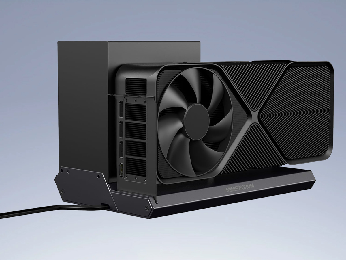 미니스포럼, 썬더볼트 5 및 OCuLink 지원하는 외장 GPU 독 'DEG2' 출시 예정 - 테크 소식