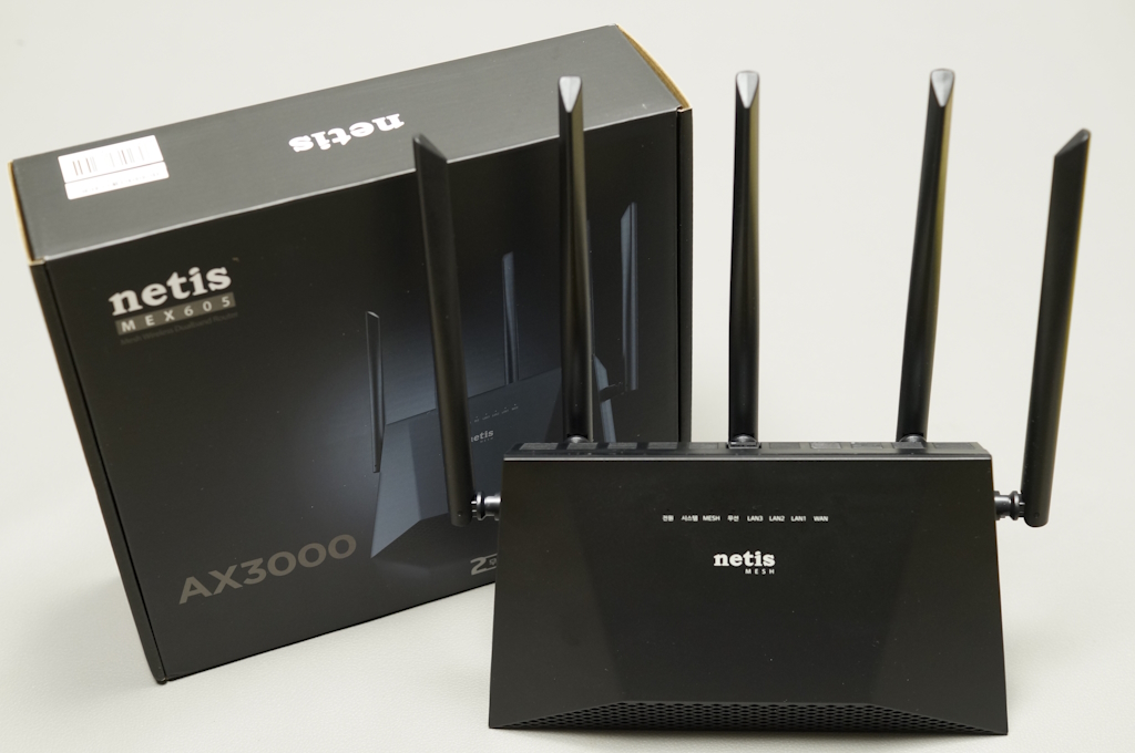 WIFI6 공유기 추천, netis MEX605 유무선공유기 - 필드테스트