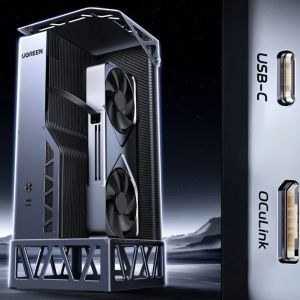 유그린, OcuLink 및 USB4 포트 모두를 탑재한 eGPU 독 출시 - 테크 소식
