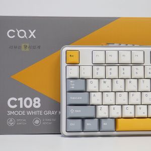 콕스 C108 3모드 기계식 키보드 - 필드테스트